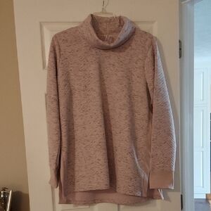 RBX Dusty Pink Marled Turtleneck Sweater